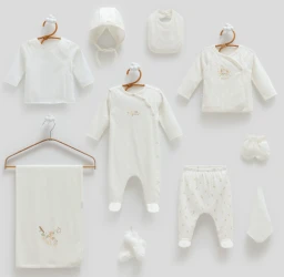 Комплект из 10 штук Caramell All Time Girl Ivory (1-3М) купить в Кишиневе. Фото 1