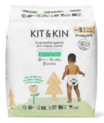Scutece-chiloței eco hipoalergenice Kit&Kin 5 (12-17 kg), 20 buc.  cumpăra în Chișinau. Foto 1