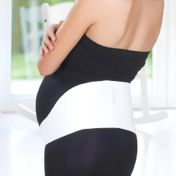 Centură abdominală pentru susținere prenatală BabyJem Albă, Mărimea XL (111-120 cm) cumpăra în Chișinau. Foto 3