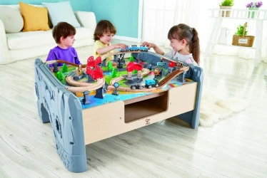 Железная дорога Hape c локомотивом и аксессуарами, 70 элементов купить в Кишиневе. Фото 2