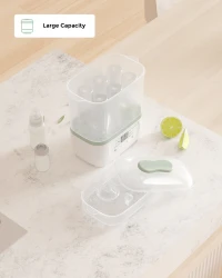 Sterilizator si uscator de biberoane Momcozy 8 in 1 White cumpăra în Chișinau. Foto 5