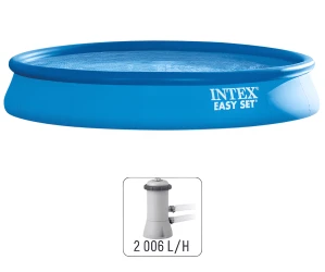 Бассейн для детей Intex Easy Set + фильтрующий насос 2006 л/ч, 9792 литров купить в Кишиневе. Фото 1