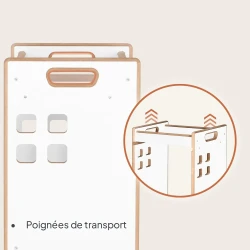 Стульчик для кормления Lionelo Cass White купить в Кишиневе. Фото 6