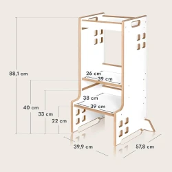 Scaun pentru hranire Lionelo Cass White cumpăra în Chișinau. Foto 5