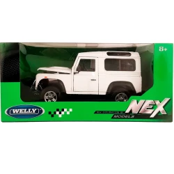 Mașină de colecție Welly 1:24 Land Rover Defender White cumpăra în Chișinau. Foto 2