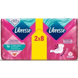 Прокладки Libresse Freshness and Protection Ultra Long, 16 шт. купить в Кишиневе. Фото 1