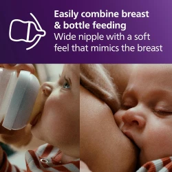 Набор бутылочек для кормления из полипропилена Philips Avent Natural Response, 125 мл, 2 шт. купить в Кишиневе. Фото 5