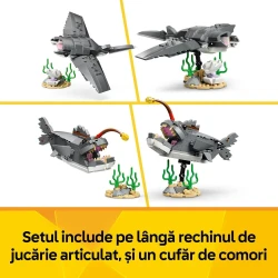 Set construcție Lego Creator Fierce Shark with a Treasure Chest, 379 elemente cumpăra în Chișinau. Foto 7