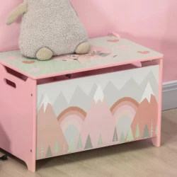 Ящик-скамейка для игрушек U-grow Pink Forest купить в Кишиневе. Фото 10