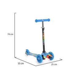 Самокат Moni Fidget Blue купить в Кишиневе. Фото 6