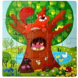 Puzzle Dodo 4 în 1 Anotimpuri, 72 elemente cumpăra în Chișinau. Foto 6