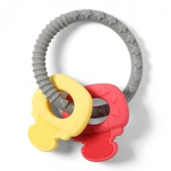 Inel gingival BabyOno Ortho Keys Red/Yellow cumpăra în Chișinau. Foto 1