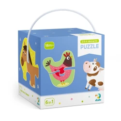 Puzzle Dodo 6 în 1 Animale domestice cumpăra în Chișinau. Foto 1