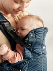Marsupiu BabyBjorn Harmony Navy Blue 3D Mesh cumpăra în Chișinau. Foto 2