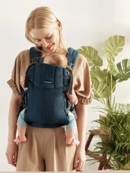 Marsupiu BabyBjorn Harmony Navy Blue 3D Mesh cumpăra în Chișinau. Foto 3