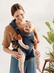 Marsupiu BabyBjorn Harmony Navy Blue 3D Mesh cumpăra în Chișinau. Foto 5