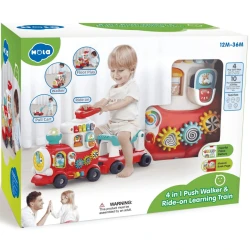 Tolocar Hola Toys Trenulet 4 in 1 Rosu cumpăra în Chișinau. Foto 3