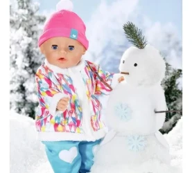 Păpușă interactivă Zapf Creation Baby Born "Ora de iarnă" cu accesorii cumpăra în Chișinau. Foto 3