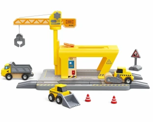 Set construcție Hape Macara feroviară, 14 elemente cumpăra în Chișinau. Foto 3