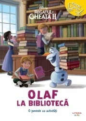 Книга Холодное сердце 2. Олаф в библиотеке. История с заданиями купить в Кишиневе. Фото 1