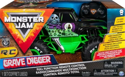 Mașină cu telecomandă Spin Master Monster Jam Grave Digger cumpăra în Chișinau. Foto 2
