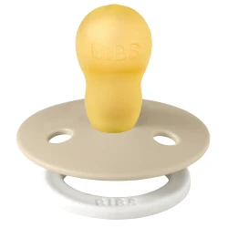 Пустышка круглая латексная Bibs Colour Glow Vanilla Премиальная упаковка, 18-36 мес. купить в Кишиневе. Фото 2