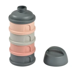 Recipient lapte praf Beaba Mineral Grey/Pink, 4x110 ml cumpăra în Chișinau. Foto 2
