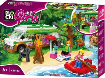 Set construcție Blocki MyGirls Vacation Camper Casa de vacanță pe roți, 264 elemente cumpăra în Chișinau. Foto 1