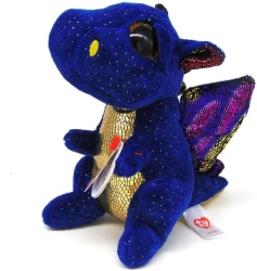 Плюшевая игрушка TY Синий дракон Saffire Beanie Boos, 24 см купить в Кишиневе. Фото 3