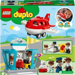 Set construcție Lego Duplo Avion și aeroport 10961, 28 elemente cumpăra în Chișinau. Foto 6