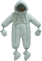 Комбинезон Caramell Premium Winter Cosmonaut Green (6-9М) купить в Кишиневе. Фото 1