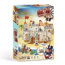 Puzzle 3D Cubic Fun Pirate Knight Castle, 183 elemente cumpăra în Chișinau. Foto 1