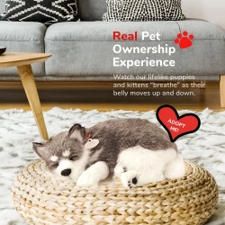 Jucărie de pluș Perfect Petzzz Alaskan Husky Grey&White, 26 cm cumpăra în Chișinau. Foto 4
