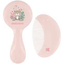 Набор щетка и расческа для детей KikkaBoo Savanna Pink купить в Кишиневе. Фото 2