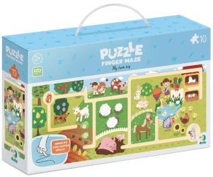 Puzzle Dodo, labirint, Călătoria mea prin fermă, 10 elemente cumpăra în Chișinau. Foto 3