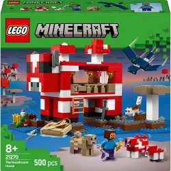 Set construcție Lego Minecraft The Mooshroom House, 500 elemente cumpăra în Chișinau. Foto 1