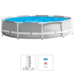 Бассейн для детей Intex Prism Frame Premium, 6503 литра купить в Кишиневе. Фото 1