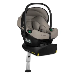 Комплект автолюлька 40-87 см и база Isofix (I-Size) Lionelo Astrid Beige Sand Plus Beige Taupe купить в Кишиневе. Фото 9