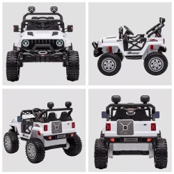 Mașină electrică KidsCar MX617 4x4 Alb cumpăra în Chișinau. Foto 4