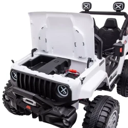 Mașină electrică KidsCar MX617 4x4 Alb cumpăra în Chișinau. Foto 5