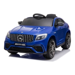 Электромобиль Kids Car Mercedes-Benz AMG GLC 63S, 12V 7Ah, 2 мотора по 35W, колеса EVA, синий купить в Кишиневе. Фото 1