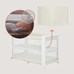Кроватка манеж Lionelo Patty Beige Sand купить в Кишиневе. Фото 7