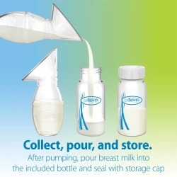 Set pompa de san manuala cu biberon + inel gingival Dr. Browns MilkFlow Octopus cumpăra în Chișinau. Foto 8