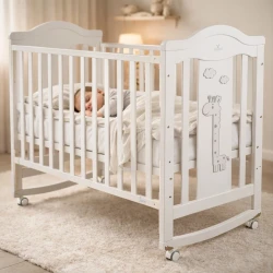 Детская кроватка Moni Juno White купить в Кишиневе. Фото 10