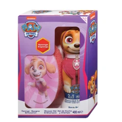 Детский гель для душа и шампунь 2 в 1 Air-Val 2D Paw Patrol Skye + губка, 400 мл купить в Кишиневе. Фото 1