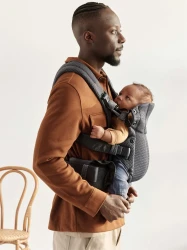 Marsupiu BabyBjorn Harmony Anthracite 3D Mesh cumpăra în Chișinau. Foto 2