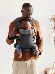 Marsupiu BabyBjorn Harmony Anthracite 3D Mesh cumpăra în Chișinau. Foto 3