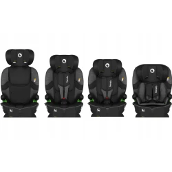 Scaun auto 76-150 cm (i-Size) Isofix Lionelo Billy Black Grey cumpăra în Chișinau. Foto 3