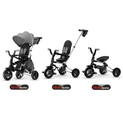 Трехколесный велосипед QPlay Nova Plus Rubber Blue купить в Кишиневе. Фото 3