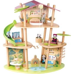 Домик для кукол Hape Pandas Bamboo House купить в Кишиневе. Фото 1
